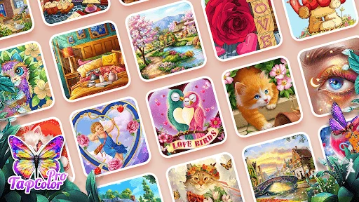 Gameplay screenshot 3 from Tap Color Pro: Color By Number - Board game